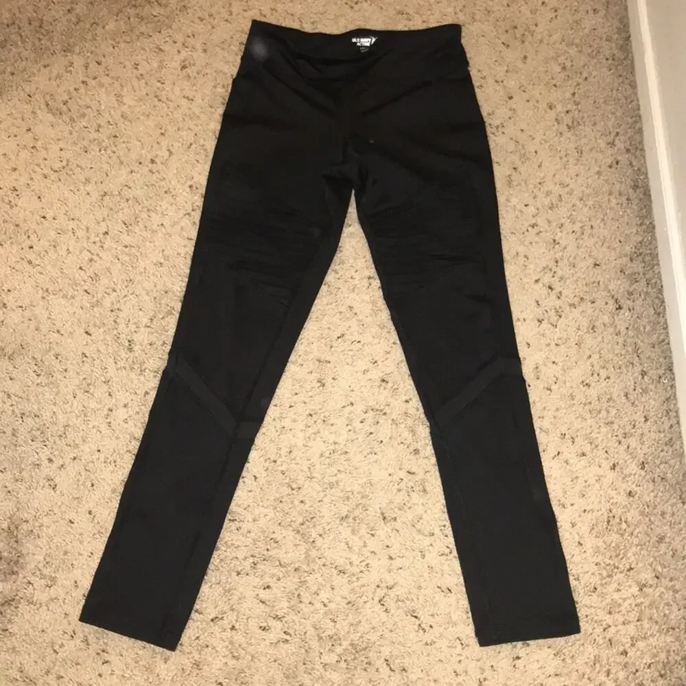 Old navy girls moto leggings L 10-12